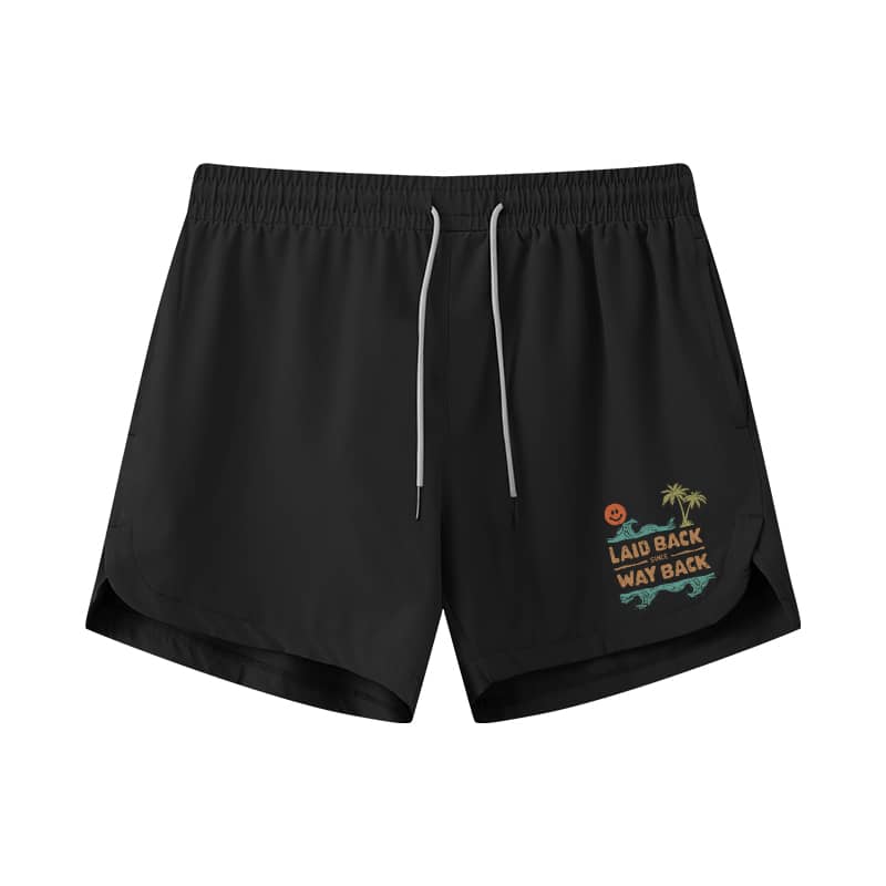 Laid Back Since Way Back Athletic Quick - Dry Shorts - Norday SE