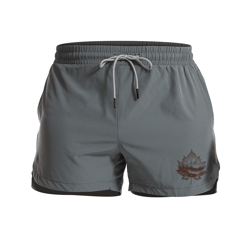 Leaf View Athletic Quick - Dry Shorts - Norday SE