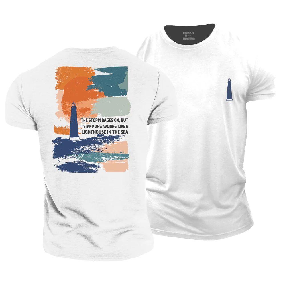 Lighthouse on The Sea T-Shirt - Norday SE