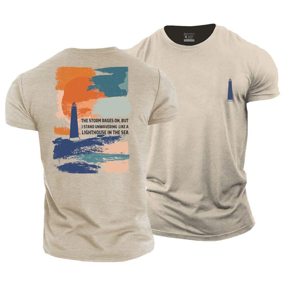 Lighthouse on The Sea T-Shirt - Norday SE