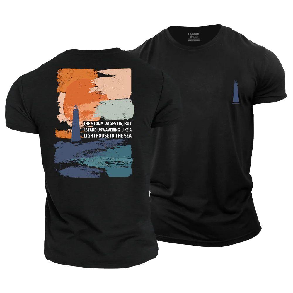 Lighthouse on The Sea T-Shirt - Norday SE