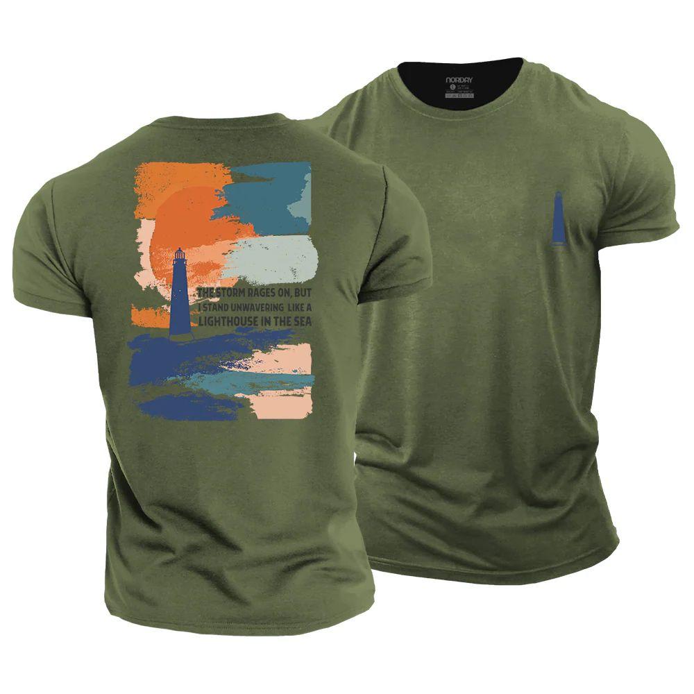 Lighthouse on The Sea T-Shirt - Norday SE