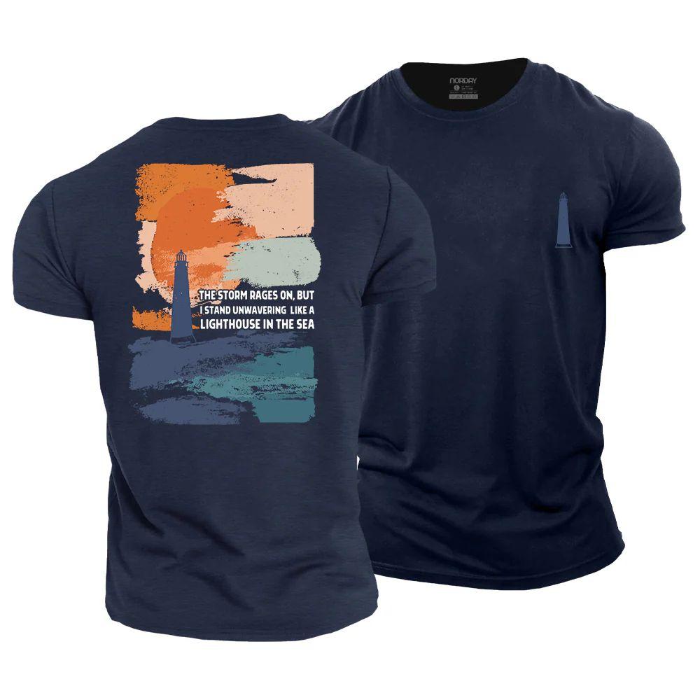 Lighthouse on The Sea T-Shirt - Norday SE