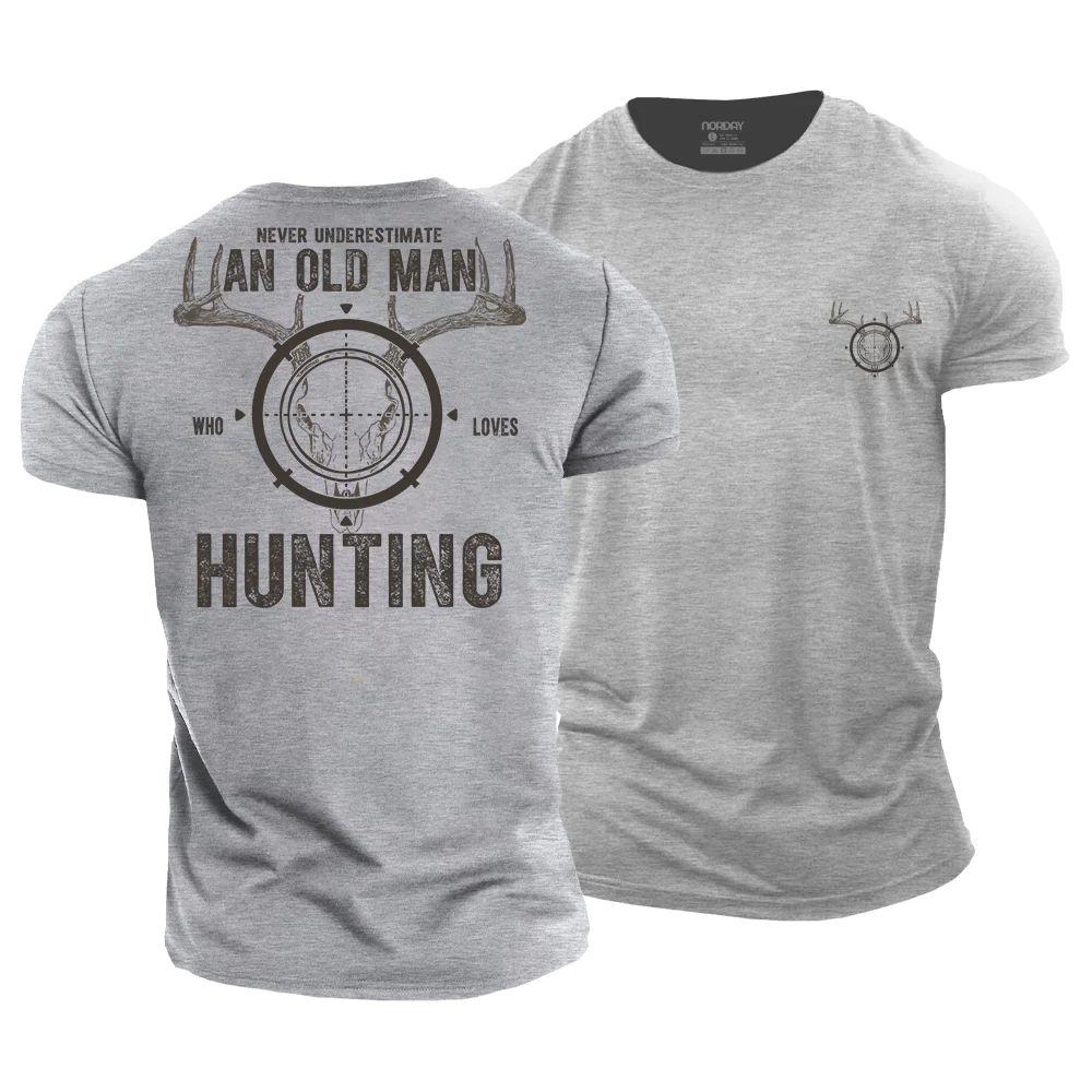 Never Underestimate A Hunter T-Shirt - Norday SE