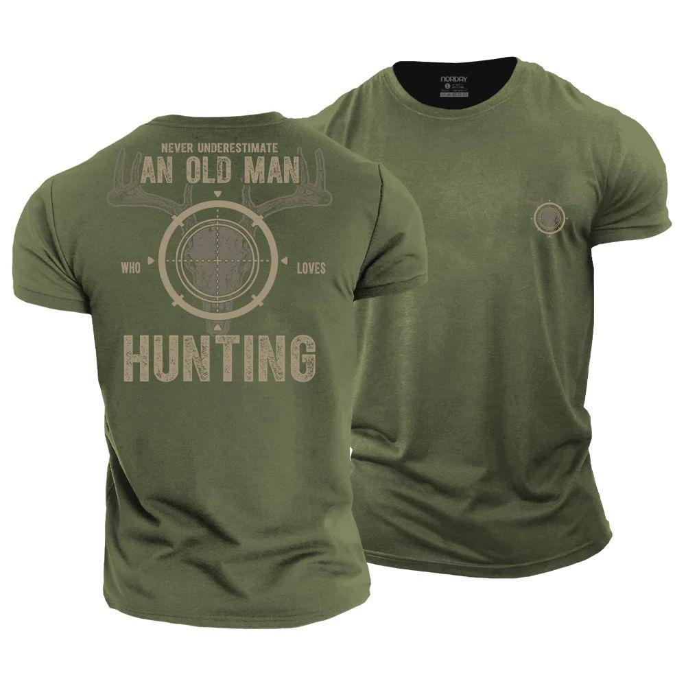 Never Underestimate A Hunter T-Shirt - Norday SE