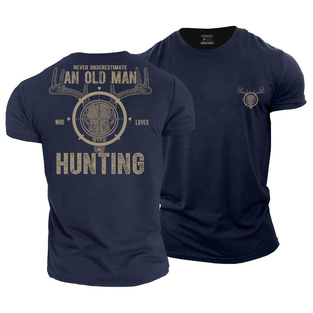 Never Underestimate A Hunter T-Shirt - Norday SE