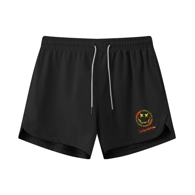 No Fake Smile Given Athletic Quick - Dry Shorts - Norday SE