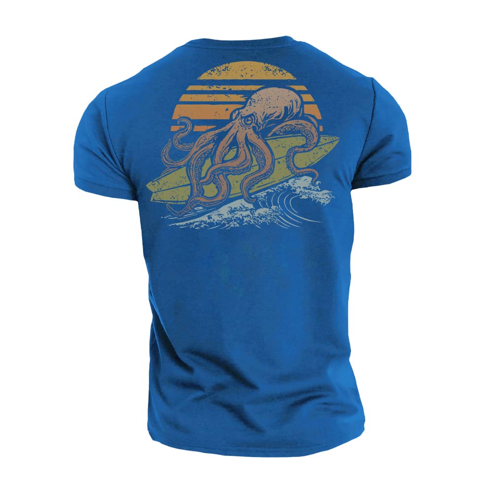 Octopus Surfing T-Shirt - Norday SE