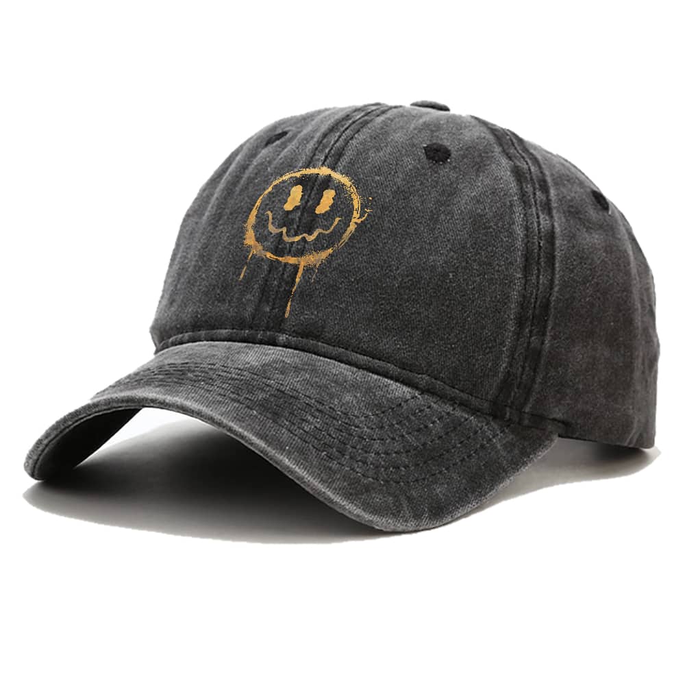 Orange Smiley Vintage Keps - Norday SE