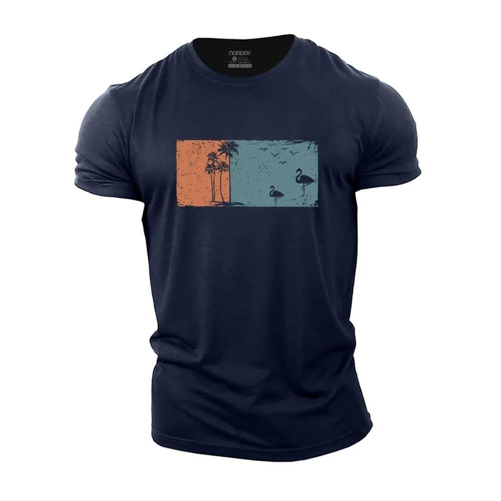 Palm Flamingo T-Shirt - Norday SE