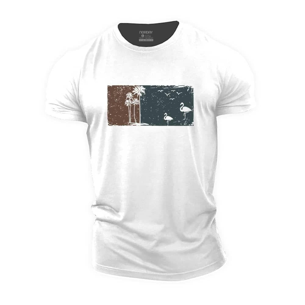 Palm Flamingo T-Shirt - Norday SE