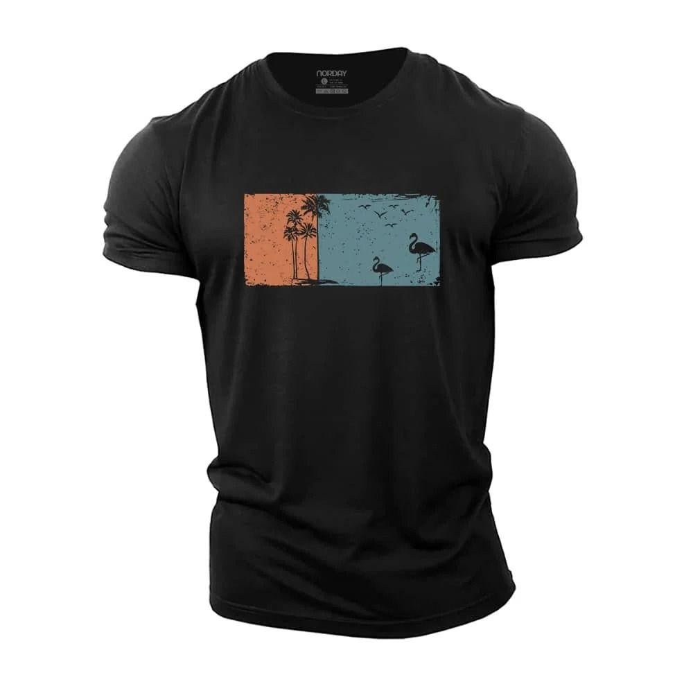 Palm Flamingo T-Shirt - Norday SE