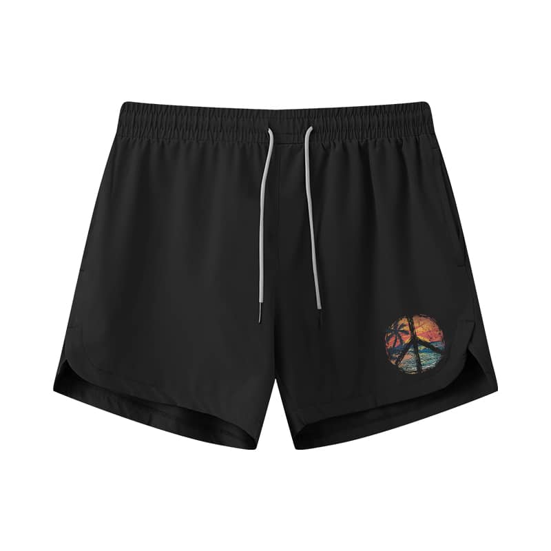 Peaceful Sea Athletic Quick - Dry Shorts - Norday SE