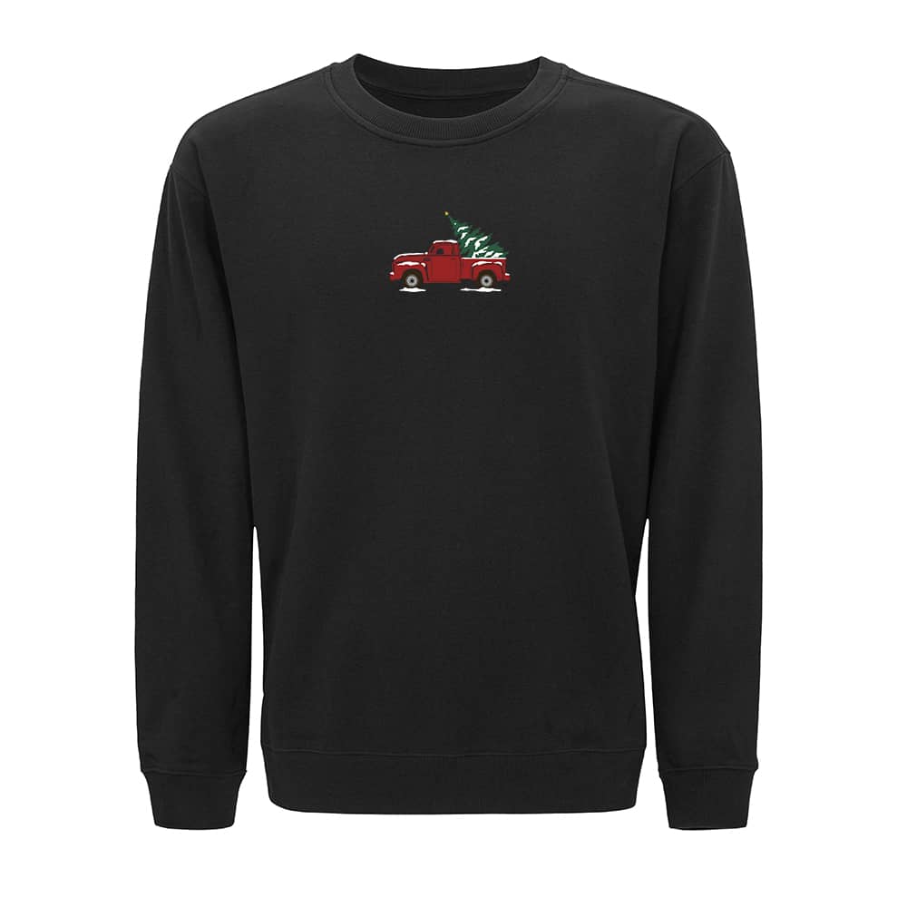 Pickup Truck Christmas Tree Sweatshirt - Norday SE