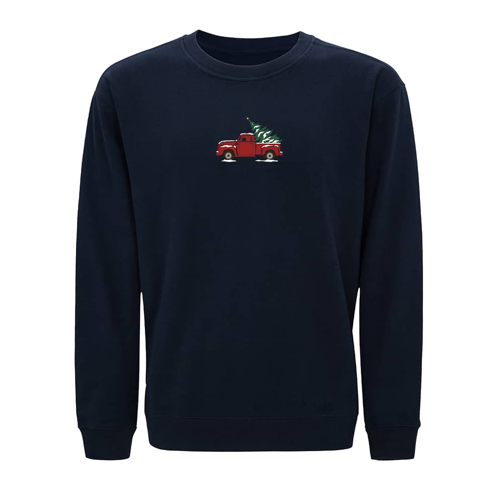 Pickup Truck Christmas Tree Sweatshirt - Norday SE