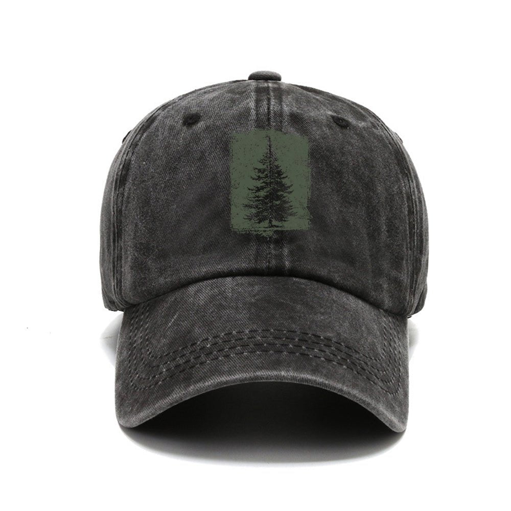 Pine Tree Silhouette Vintage Keps - Norday SE