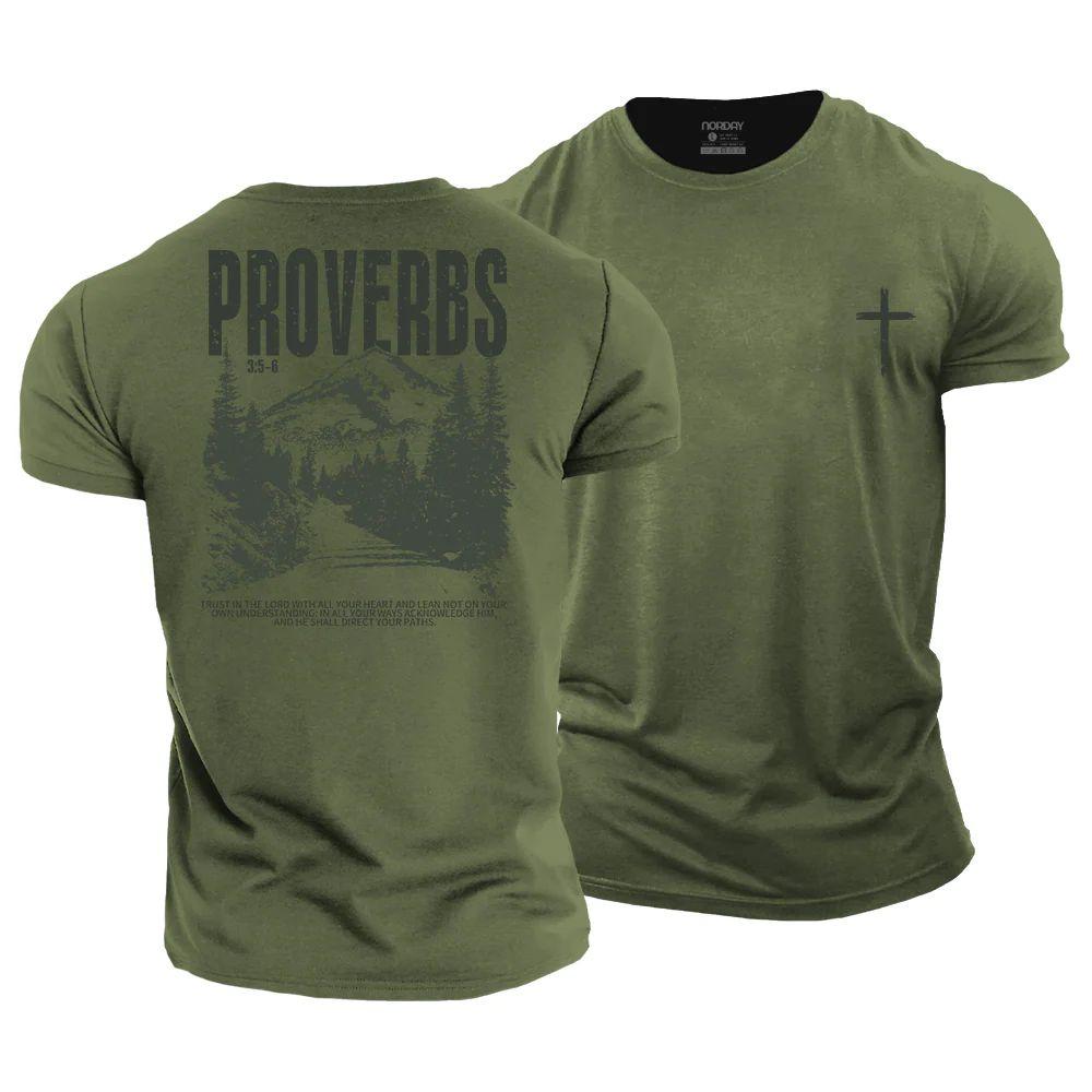 Proverbs 3:5 - 6 T-Shirt - Norday SE