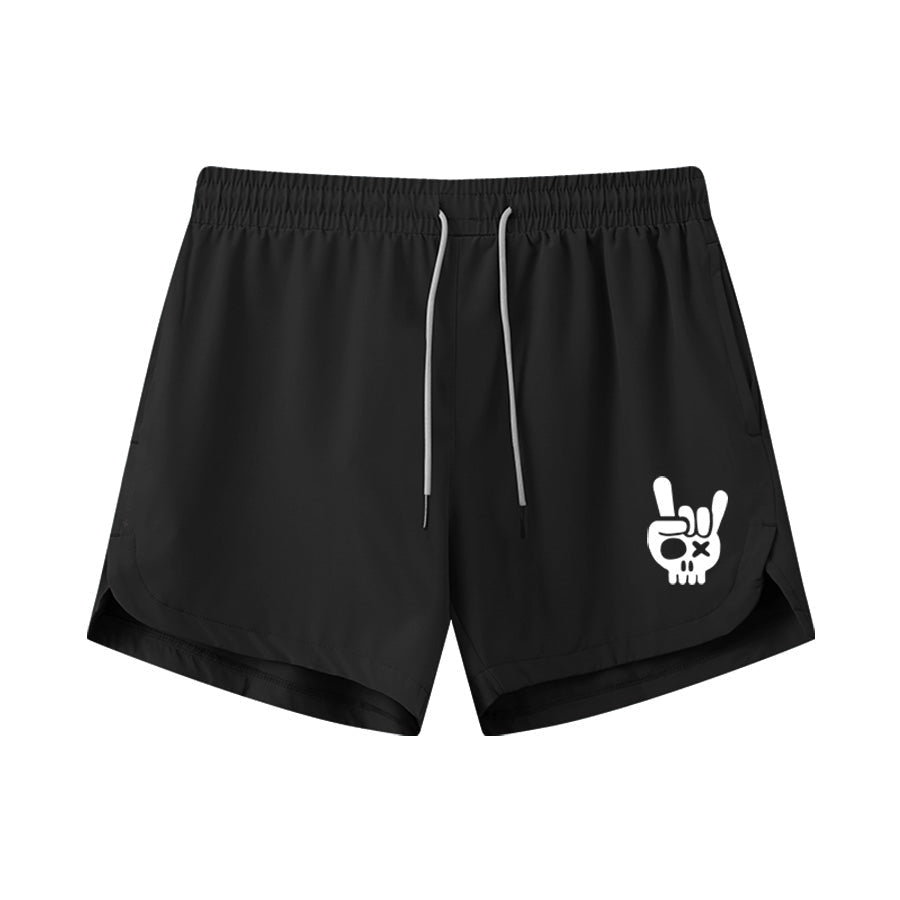 Rock Skull Athletic Quick - Dry Shorts - Norday SE