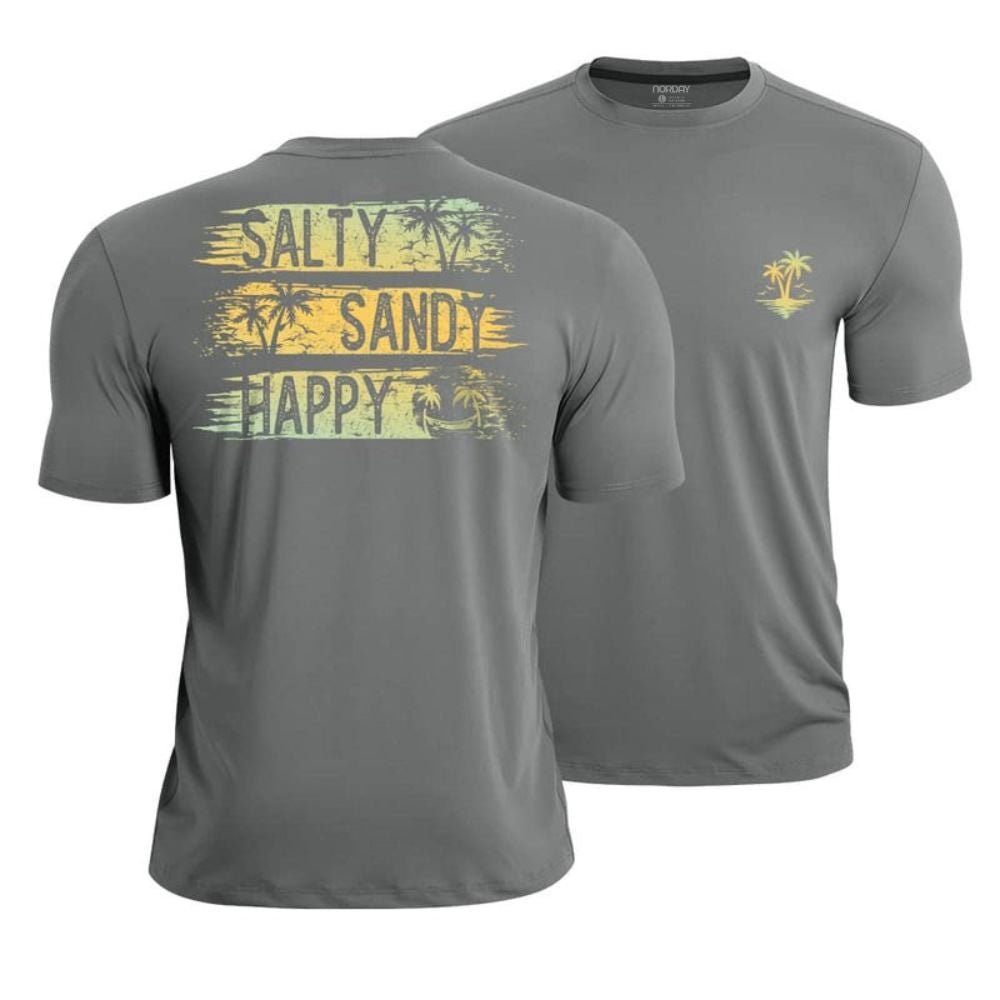 Salty Happy Athletic Quick - Dry T-Shirt - Norday SE