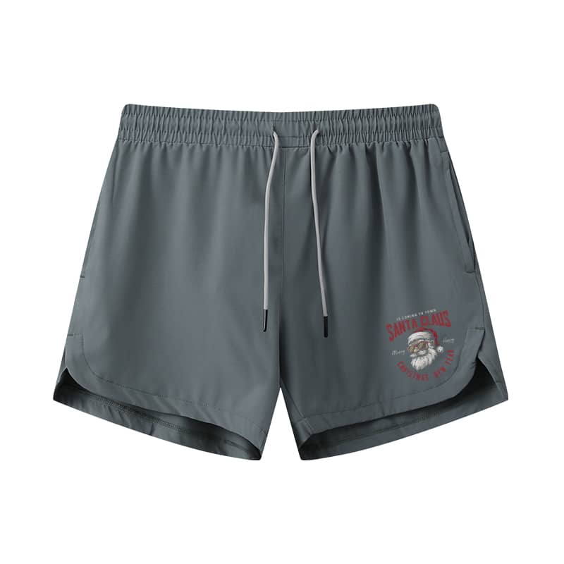 Santa Claus Is Coming Athletic Quick - Dry Shorts - Norday SE