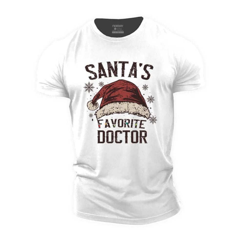 Santa's Favorite Doctor T-Shirt - Norday SE