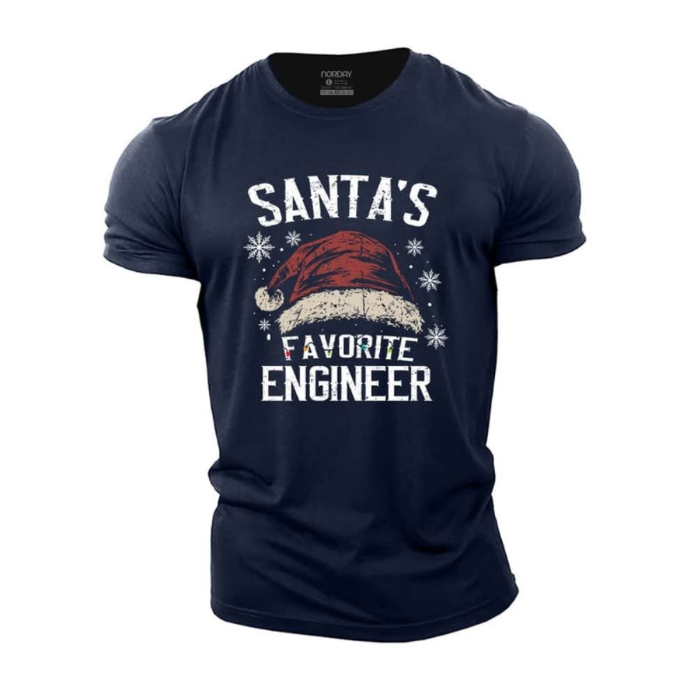 Santa's Favorite Engineer T-Shirt - Norday SE