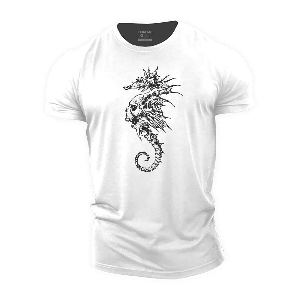 Seahorse Skeleton T-Shirt - Norday SE