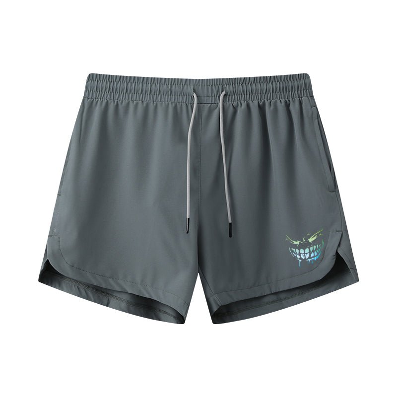Shining Evil Smiley Athletic Quick - Dry Shorts - Norday SE