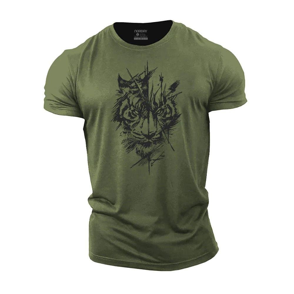 Sketch Tiger T-Shirt - Norday SE