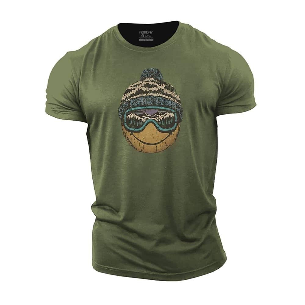 Ski Goggles Smiley T-Shirt - Norday SE