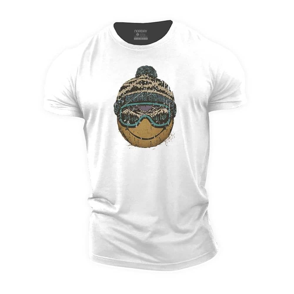 Ski Goggles Smiley T-Shirt - Norday SE