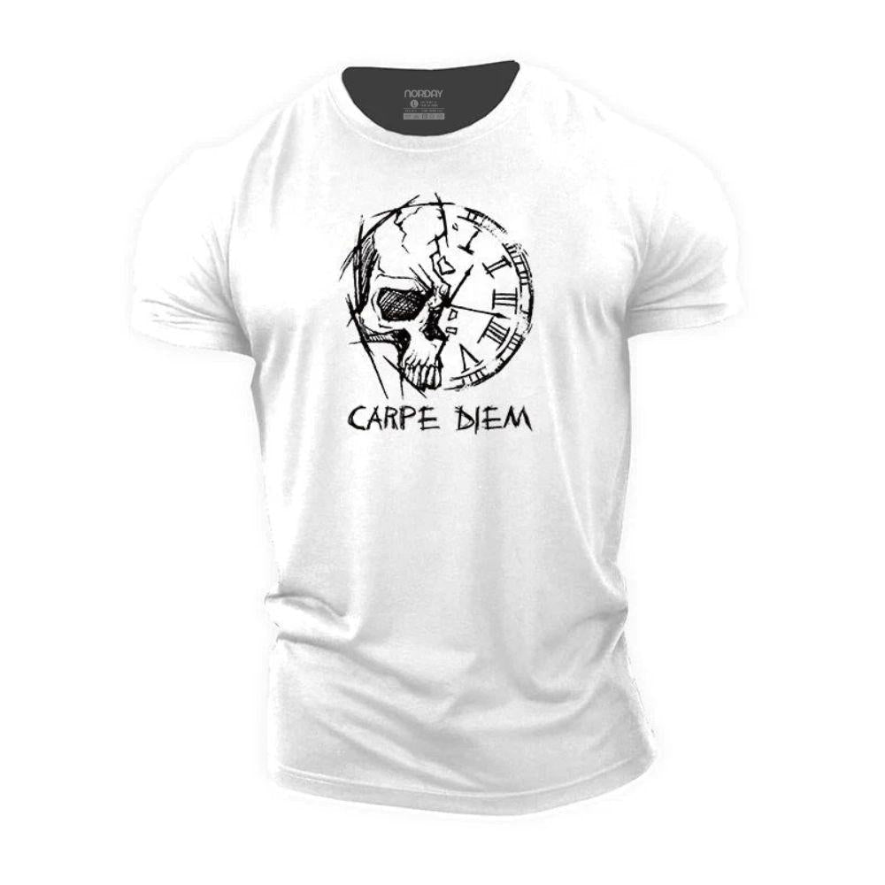 Skull Carpe Diem T-Shirt - Norday SE