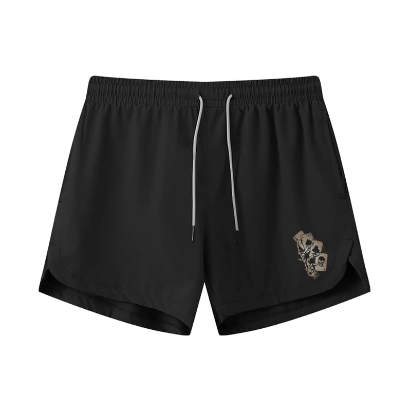 Skull Deal Athletic Quick - Dry Shorts - Norday SE