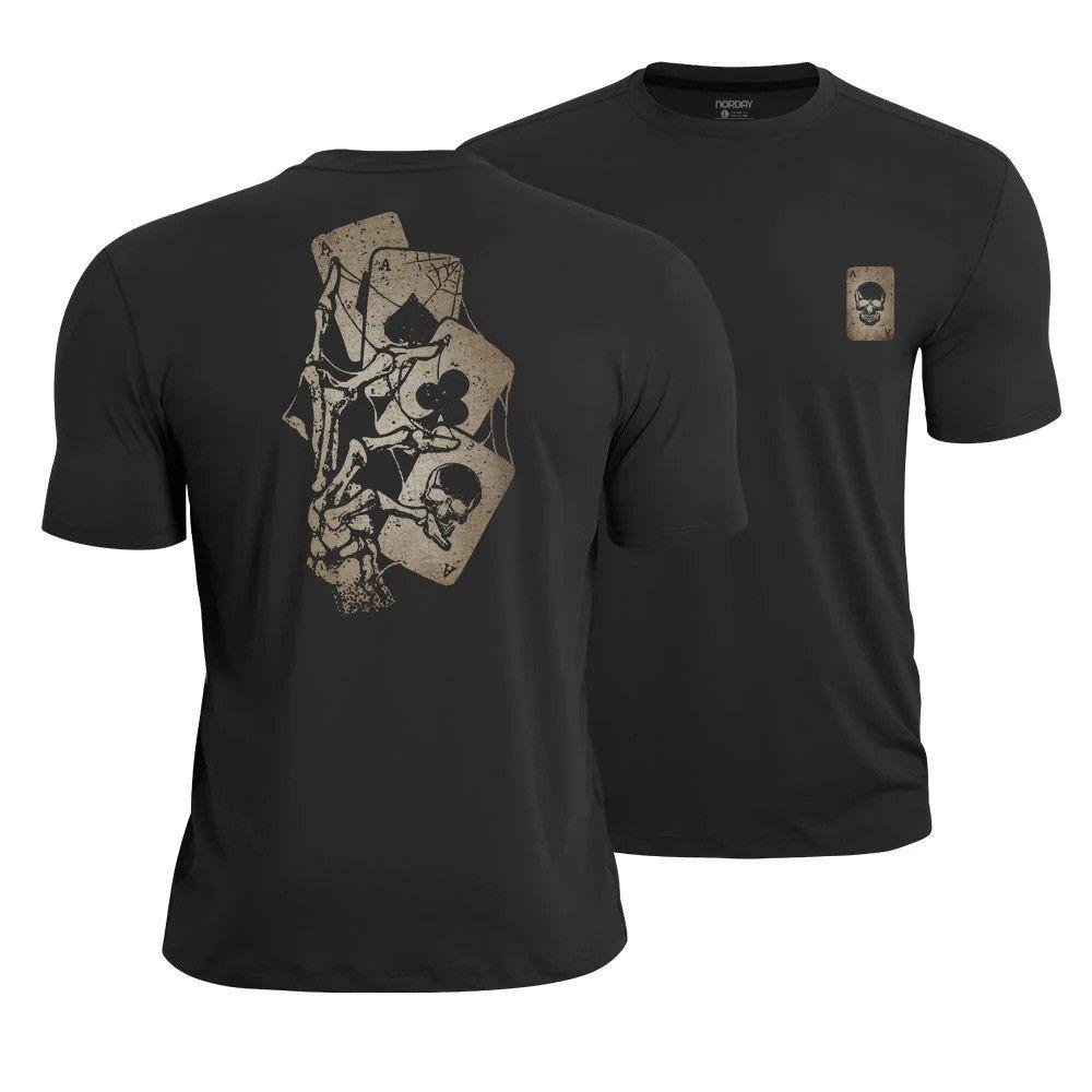 Skull Deal Athletic Quick - Dry T-Shirt - Norday SE