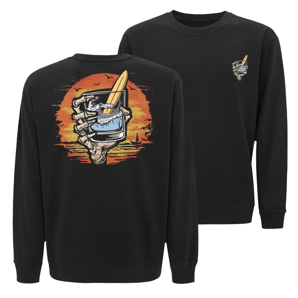 Skull Hand Wave Sweatshirt - Norday SE