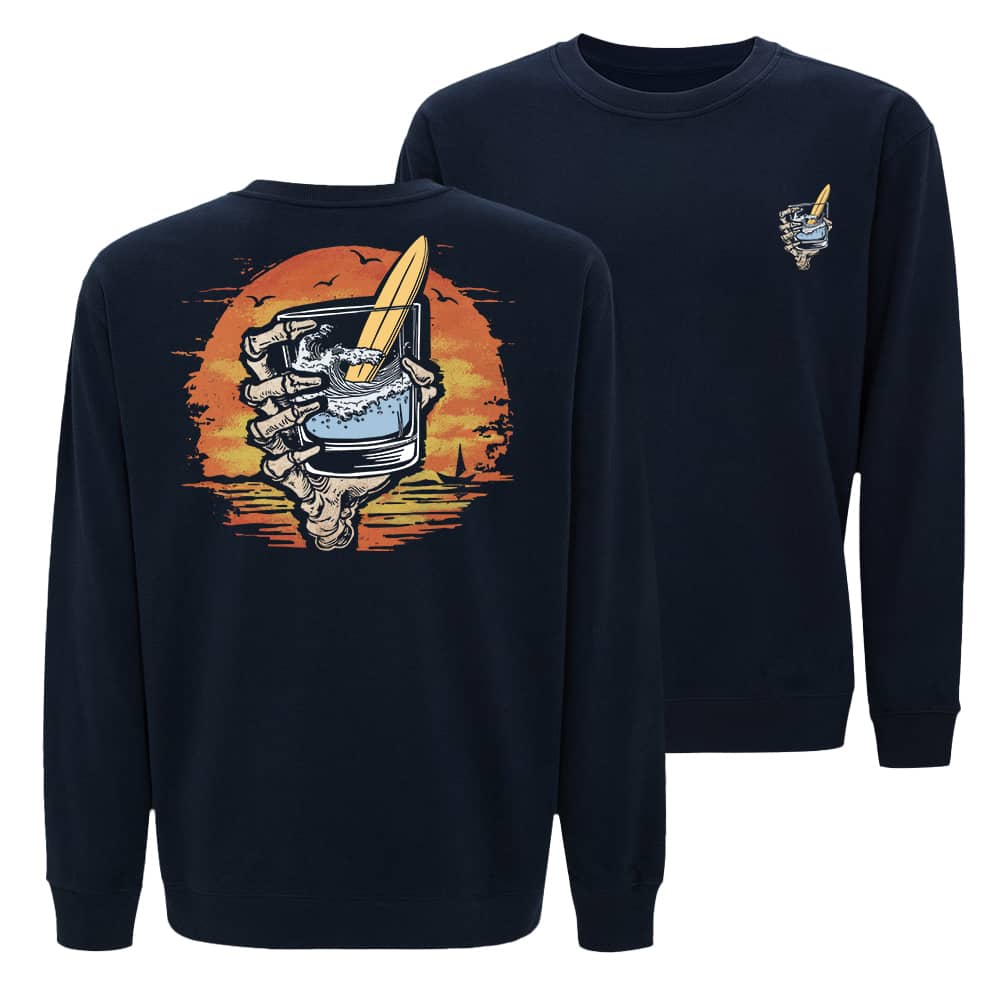 Skull Hand Wave Sweatshirt - Norday SE