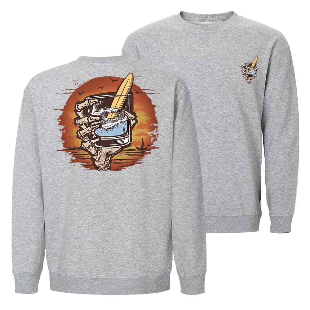 Skull Hand Wave Sweatshirt - Norday SE