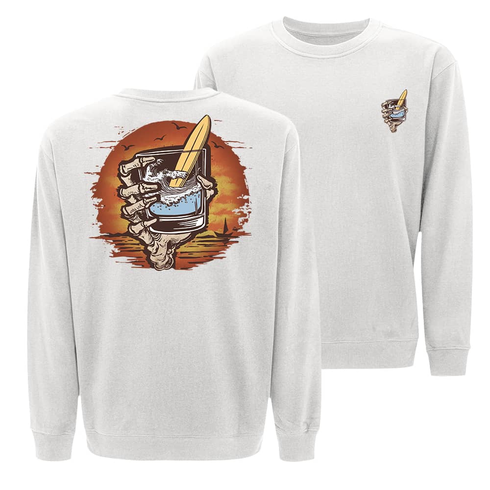 Skull Hand Wave Sweatshirt - Norday SE