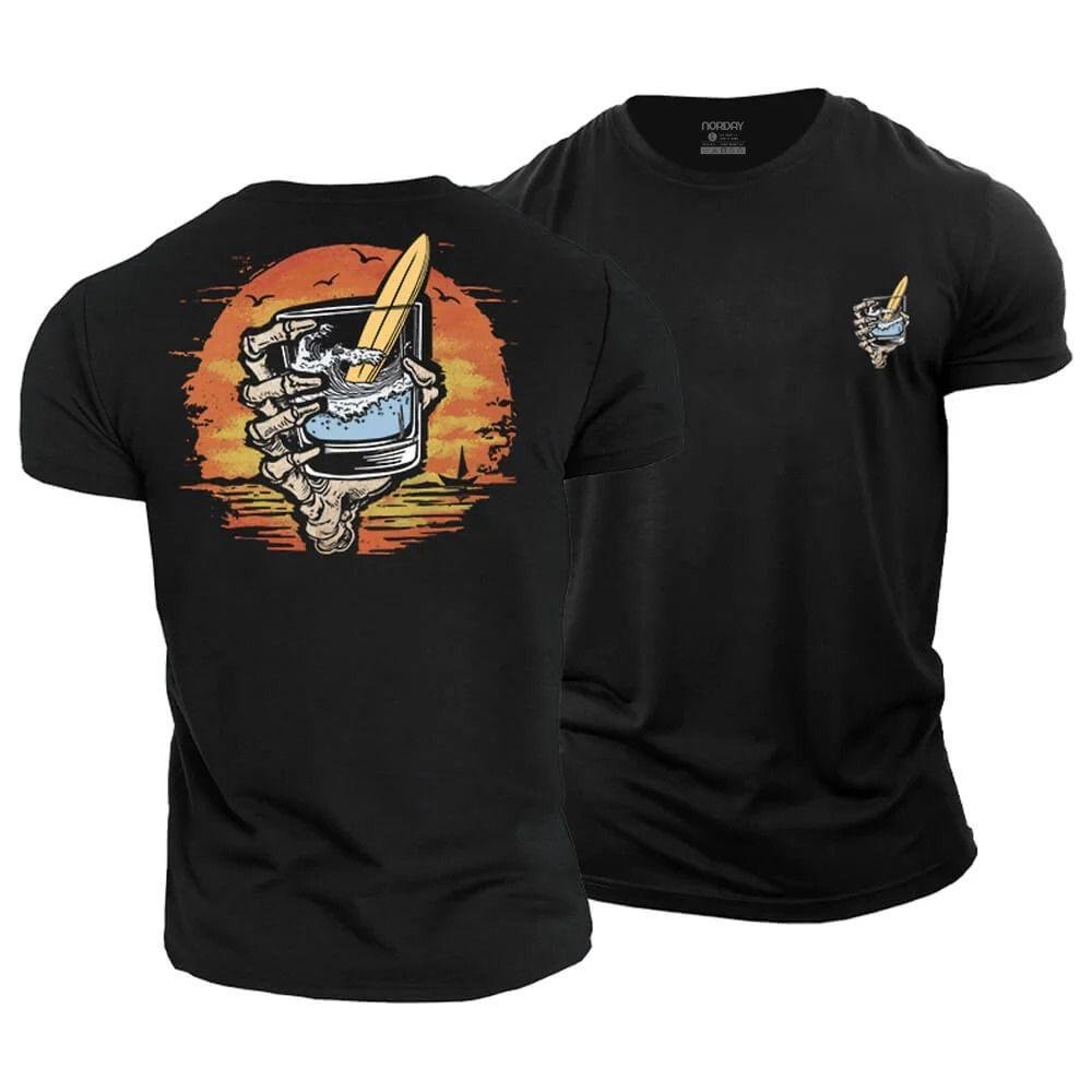 Skull Hand Wave T-Shirt - Norday SE