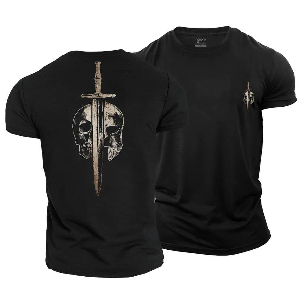 Skull Meets Warrior T-Shirt - Norday SE
