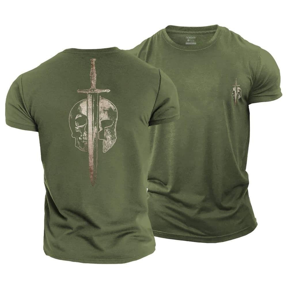 Skull Meets Warrior T-Shirt - Norday SE