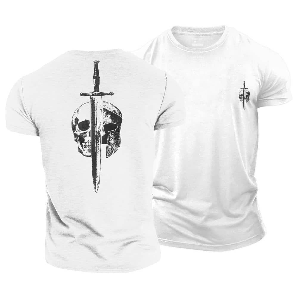Skull Meets Warrior T-Shirt - Norday SE