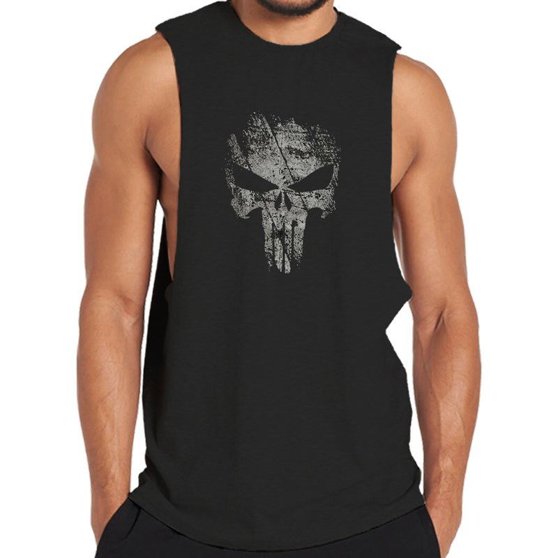 Skull Print Tank Top - Norday SE