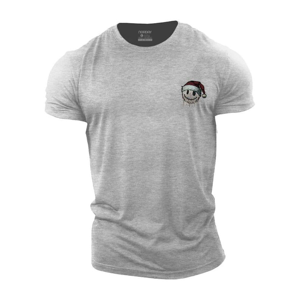 Smiley Christmas Hat T-Shirt - Norday SE