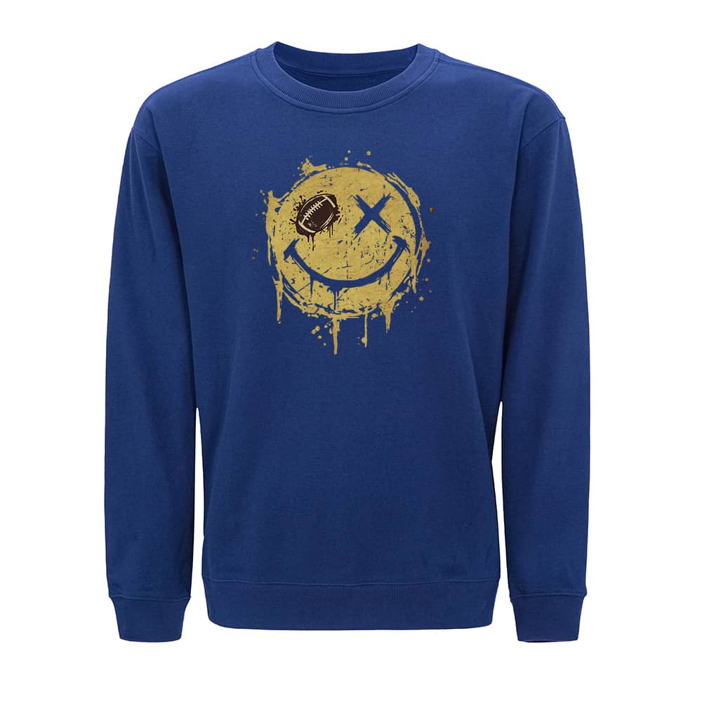 Smiley Football Sweatshirt - Norday SE