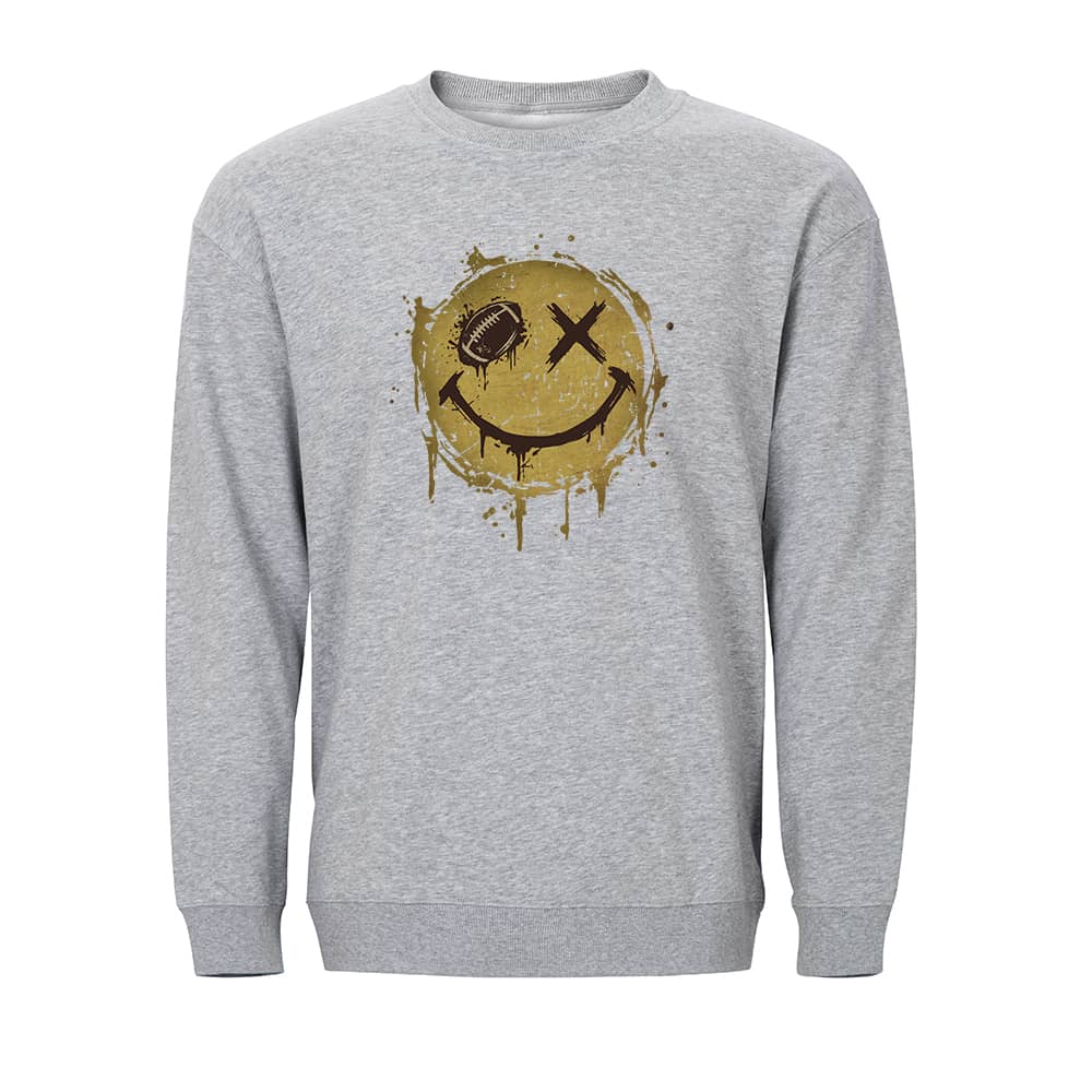Smiley Football Sweatshirt - Norday SE