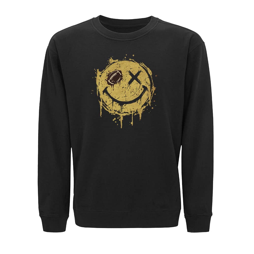 Smiley Football Sweatshirt - Norday SE