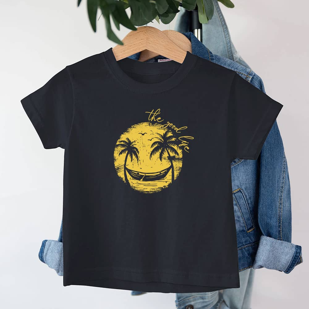 Smiley Palm Tree Barn T-Shirt - Norday SE