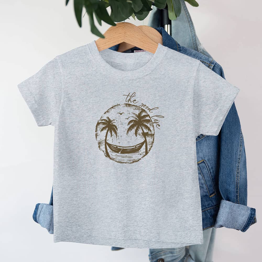 Smiley Palm Tree Barn T-Shirt - Norday SE