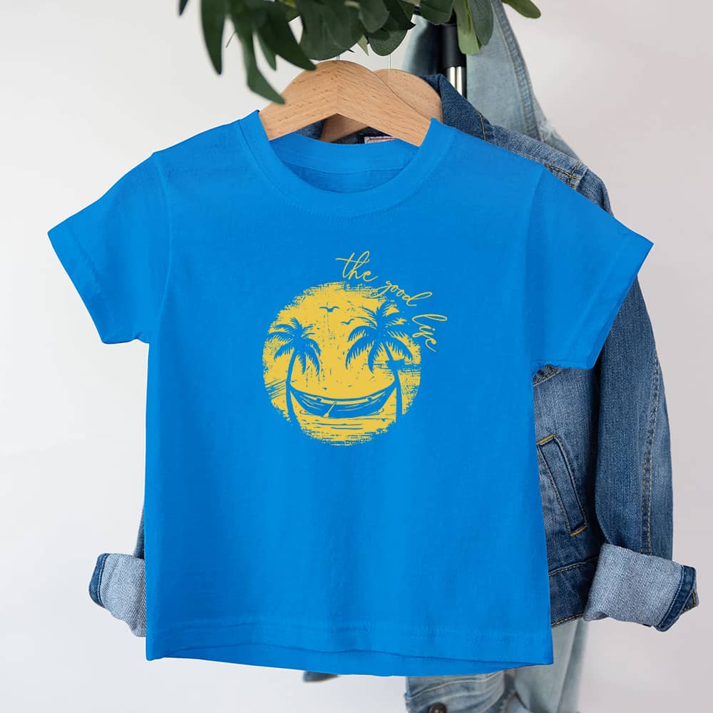 Smiley Palm Tree Barn T-Shirt - Norday SE
